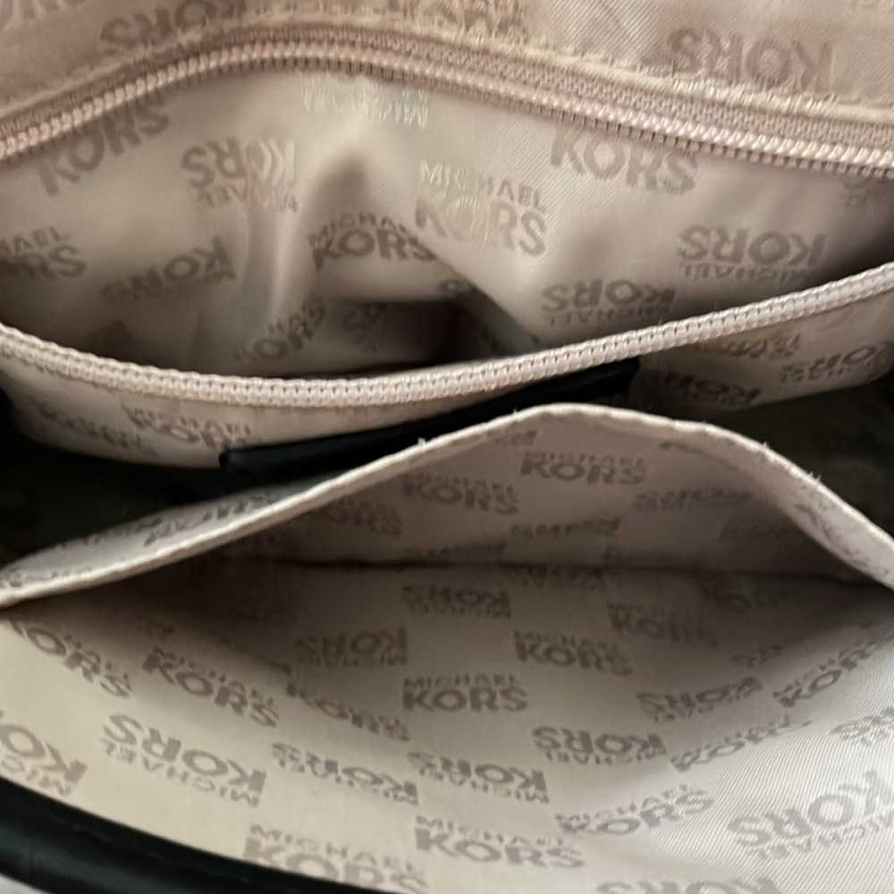 Michael Kors Black and Blue Crossbody Bag - Picture 7 of 14